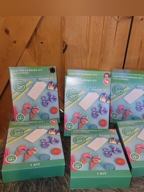 Custom Earring Kits New (7 Kits Total)
